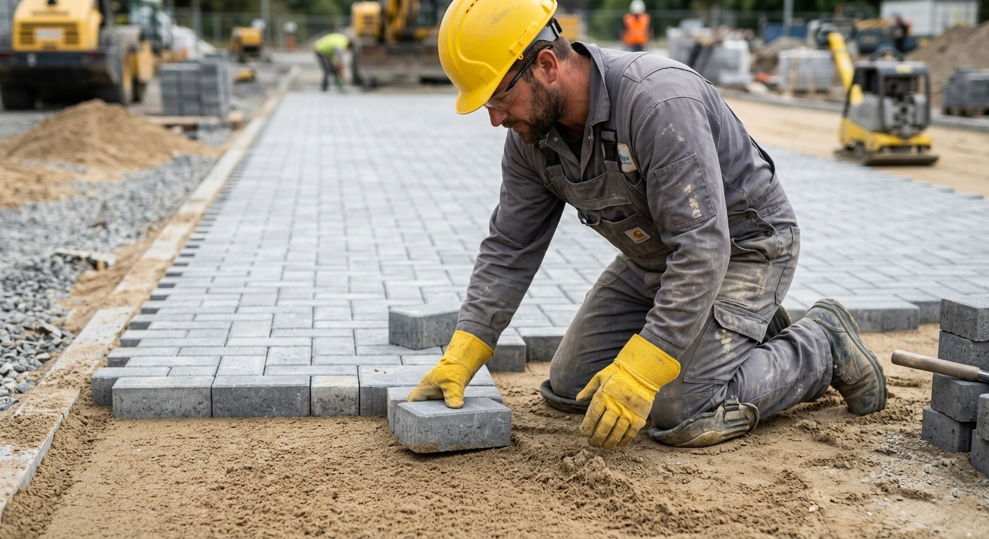 Kosztorys robót brukarskich — jak prawidłowo wycenić prace brukarskie?
